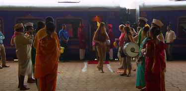 Deccan Odyssey é um trem de luxo que viaja pelo sul da Índia