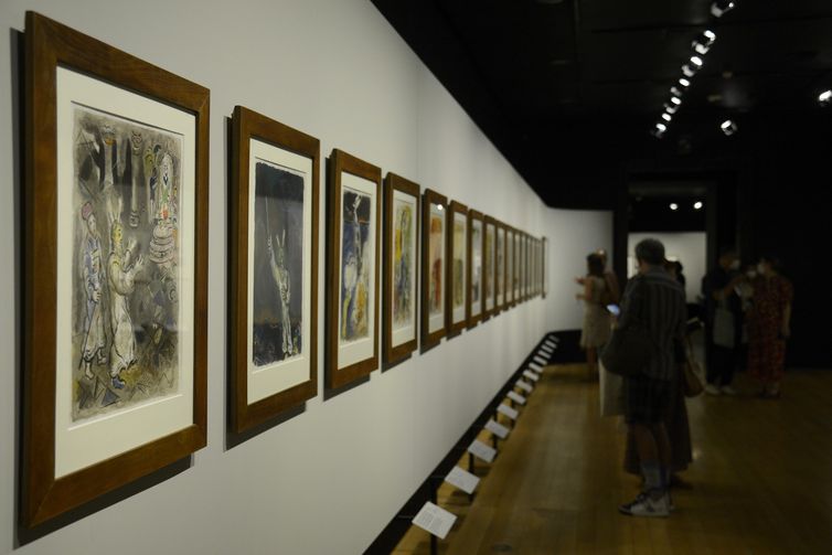 Tomaz Silva/Agência Brasil Exposição Marc Chagall, Um sonho de amor, no Centro Cultural Banco do Brasil, no Rio de Janeiro
