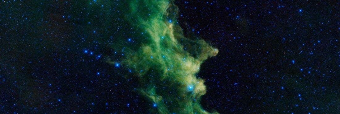 A Nasa divulgou hoje, dia em que se comemora o Halloween nos Estados Unidos, a imagem de uma nebulosa chamada “Cabeça de Buxa”