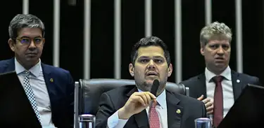 Davi Alcolumbre, presidente do Senado e do Congresso