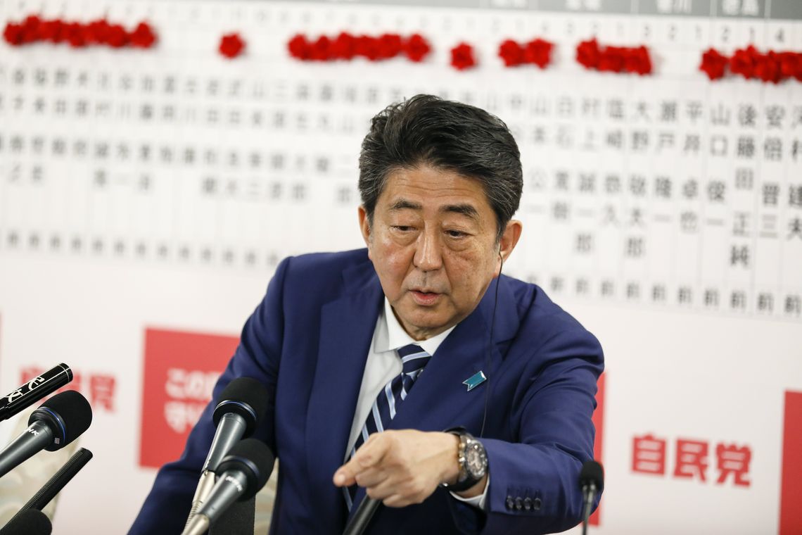 Primeiro-ministro japonês Shinzo Abe