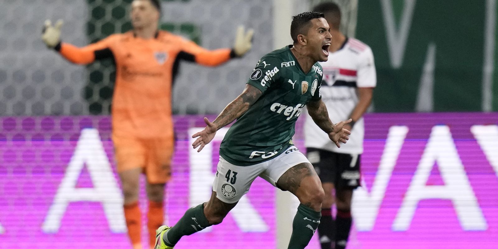 Quantas vezes o Palmeiras chegou à semifinal da Libertadores?