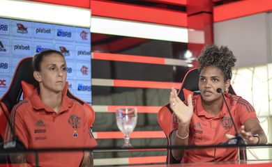 Apresentação de contrações para time de futebol feminino do Flamengo