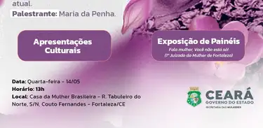 Ato de desagravo à Maria da Penha