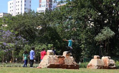 São Paulo - Abertura para o público do Parque Augusta - Prefeito Bruno Covas, no centro da capital.