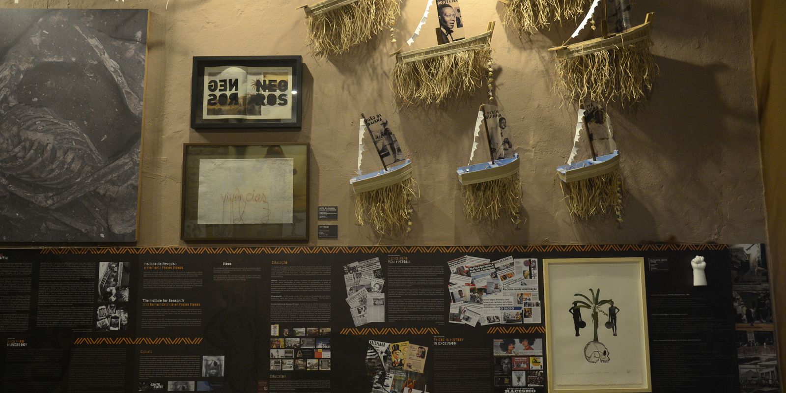 Exposição no Instituto de Pesquisa e Memória Pretos Novos (IPN) Agência Brasil Exposição no Instituto de Pesquisa e Memória Pretos Novos (IPN) Agência Brasil