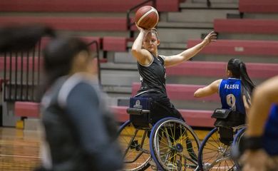 seleção, basquete cadeira de rodas