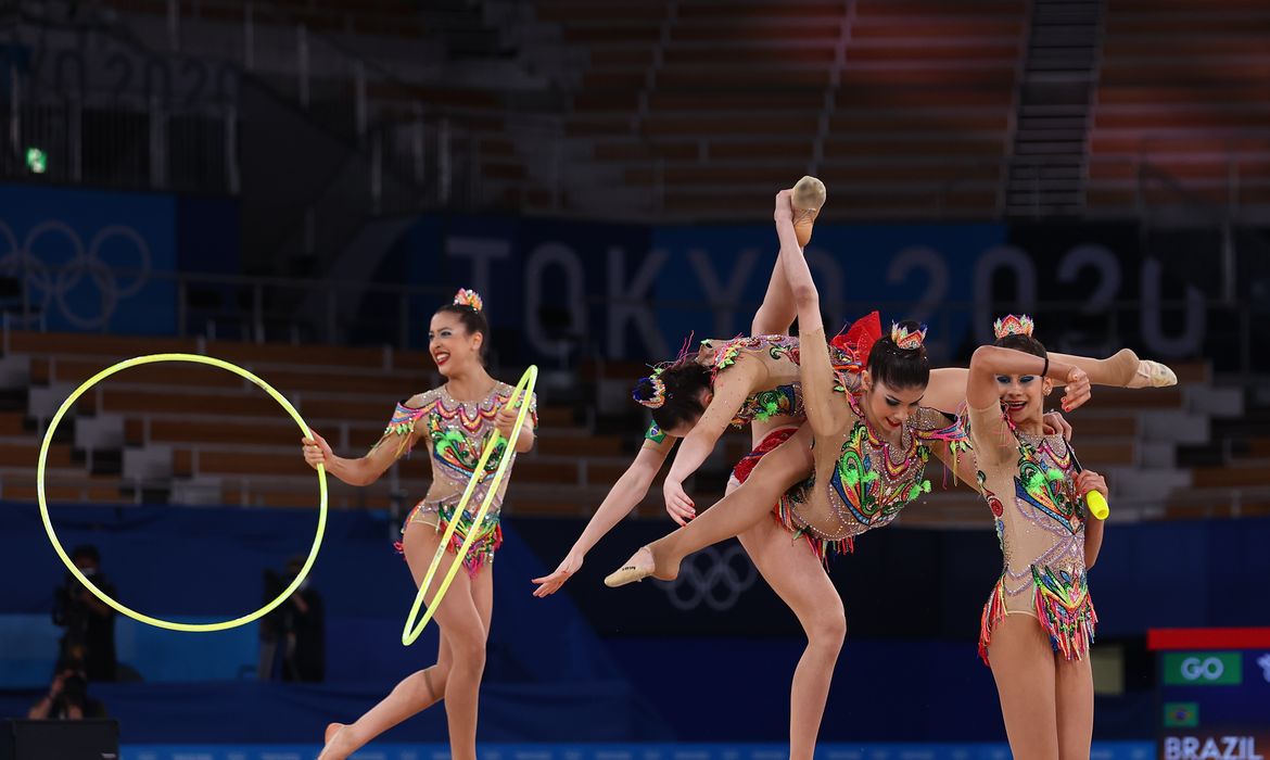 Gymnastics - Rhythmic - Group All-Around - Qualification - ginástica rítmica - Brasil - Tóquio - Olimpíada 
