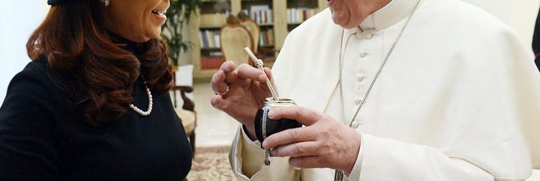 Cristina Kirchner se encontrou no Vaticano com o papa Francisco