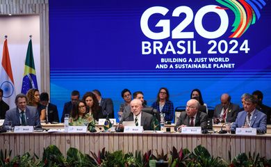 Rio de Janeiro (RJ), 24/07/2024 – O presidente do Brasil, Luiz Inácio Lula da Silva durante a Reunião da Força-Tarefa para a Aliança Global contra a Fome e a Pobreza, na Sede da Ação da Cidadania, na zona portuária do Rio de Janeiro. Foto: Tomaz Silva/Agência Brasil