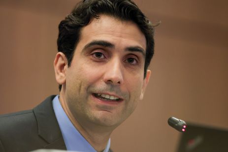 Brasília (DF) 05/09/2025 O Presidente do Banco Central, Gabriel Galípolo, durante coletiva sobre medidas de reforço da segurança do Sistema Financeiro Nacional.  Foto: Fabio Rodrigues-Pozzebom/ Agência Brasil