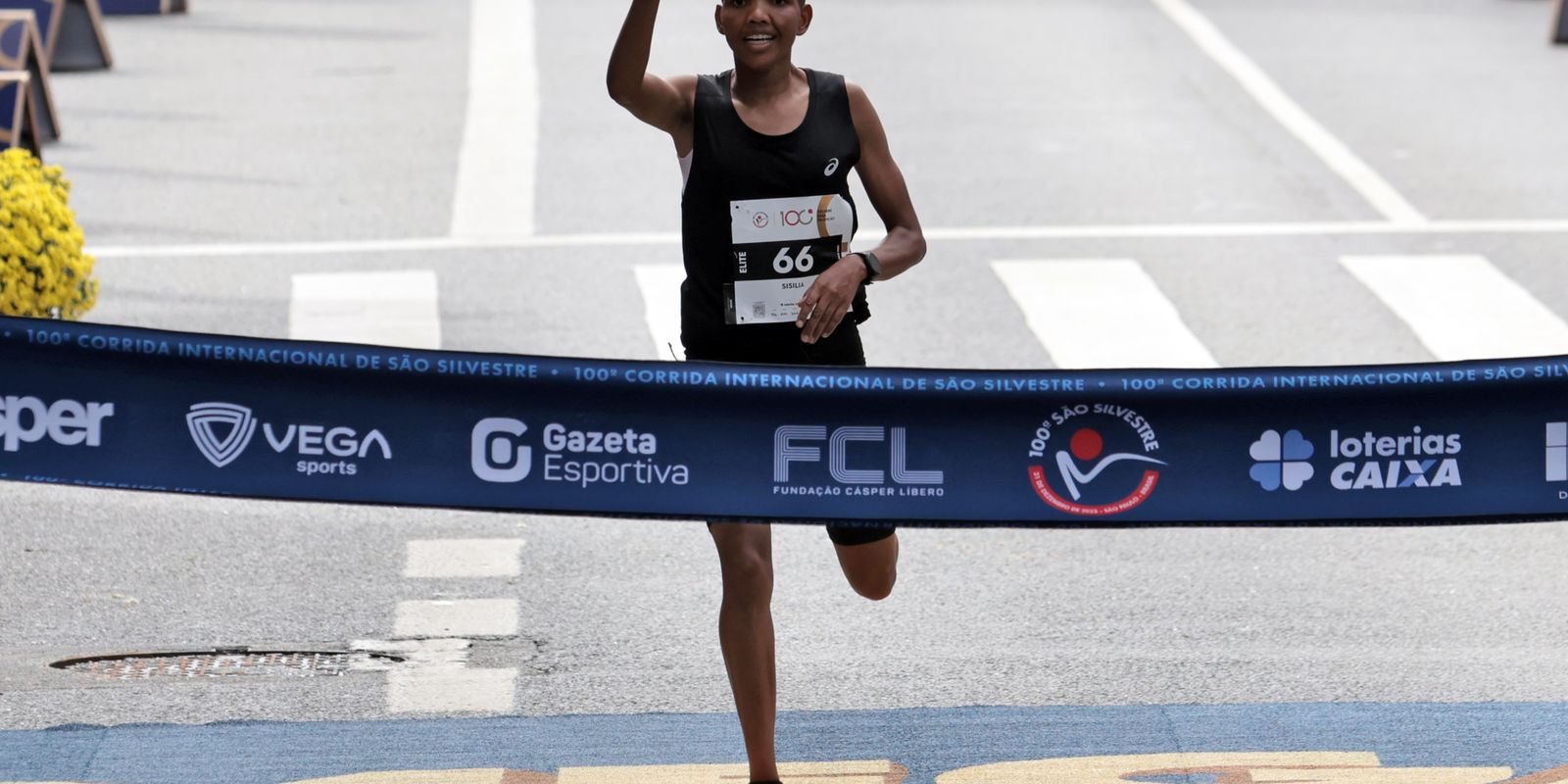 Tanzanian athlete wins women’s race at São Silvestre