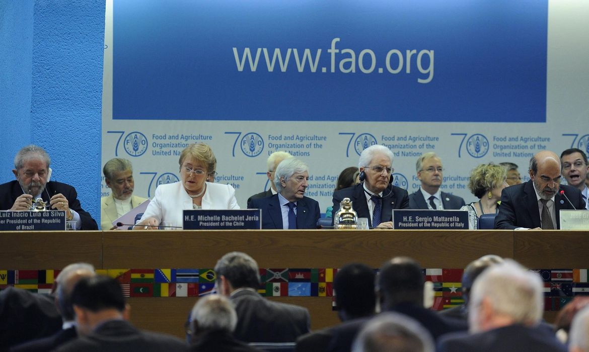 Durante conferência da FAO em Roma, o brasileiro José Graziano foi reconduzido ao cargo de diretor-geral da entidade
