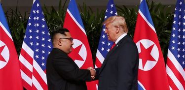 Kim Jong-Un Coreia do Norte Donal Trump Estados Unidos EUA
