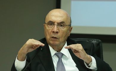 Brasília - O ministro da Fazenda, Henrique Meirelles, durante divulgação do Relatório de Gestão 2017 (Valter Campanato/Agência Brasil)