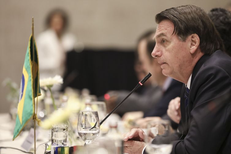 Presidente Jair Bolsonaro participa de Café da manhã oferecido pela Sociedade de Fomento Fabril do Chile, SOFOFA.