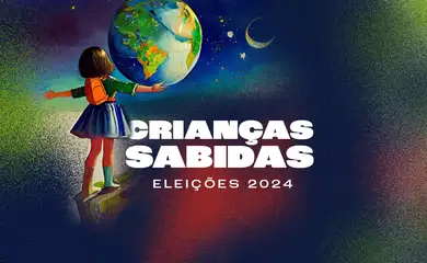 Brasília (DF), 21.08.2024 - Arte para a matéria Crianças Sabidas - Eleições 2024. Arte/Agência Brasil