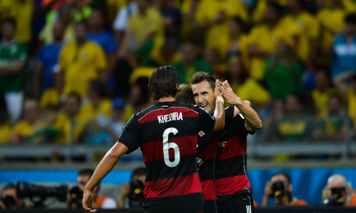 Brasil joga contra a Alemanha no Mineirão em Belo Horizonte (Marcello Casal Jr/Agência Brasil)