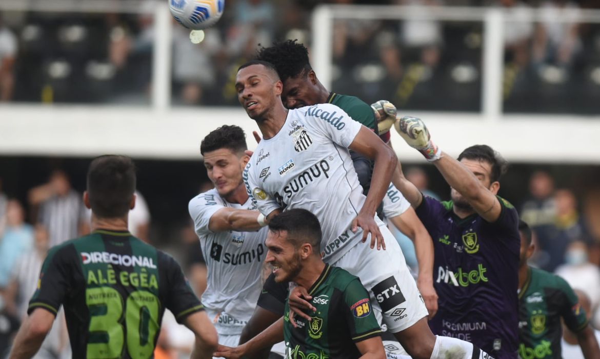 santos, américa-mg, brasileiro