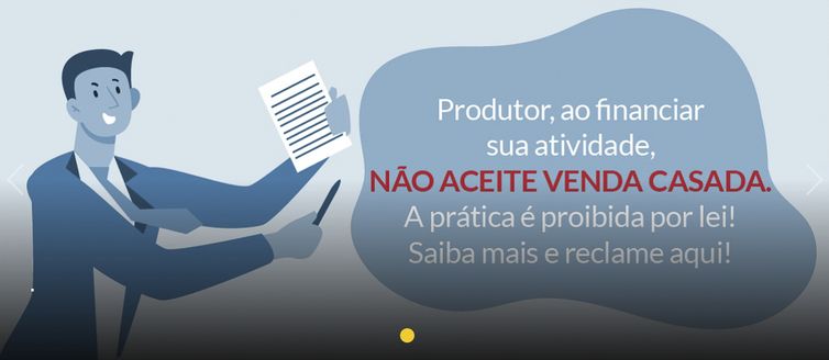 Campanha contra venda casada.