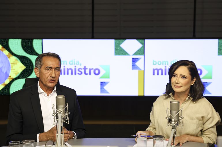 Brasília (DF), 29/04/2025 - O ministro da Integração e Desenvolvimento Regional, Waldez Góes, dá entrevista ao programa Bom Dia, Ministro. Foto: Marcelo Camargo/Agência Brasil