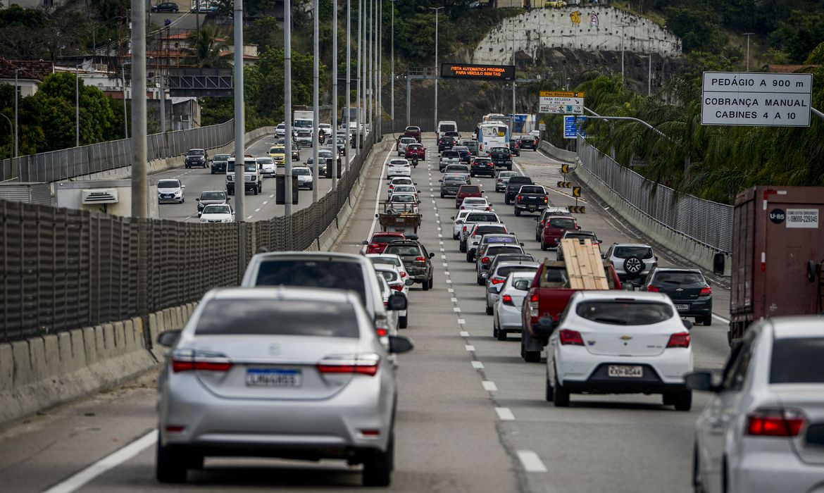 Rio de Janeiro (RJ) 08/03/2024 - Foto feita em 01/11/2019 - Pedágio na linha amarela administrada pela empresa Lamsa desde 1997.
Foto: Fernando Frazão/Agência Brasil