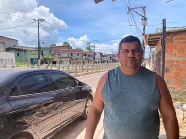 Glaybson Ribeiro, morador de Belém, onde será realizada a COP30