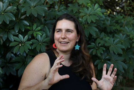 Tânia Rêgo/Agência Brasil Rio de Janeiro (RJ), 10/05/2024 - Karín Menéndez-Delmestre, professora de astrofísica da Universidade Federal do Rio de Janeiro. Mãe da Sofia, 8 e Ilana, 5. No Observatório do Valongo, centro da cidade. Foto: Tânia Rêgo/Agência Brasil