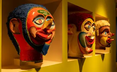 Rio de Janeiro (RJ), 31/10/2025 - Obra Sambas e Outros Carnavais. Museu do Pontal. Foto: João Liberato/Divulgação