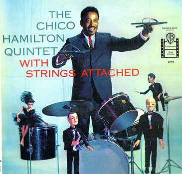 Capa do CD The Chico Hamilton Quintet With Strings Attached