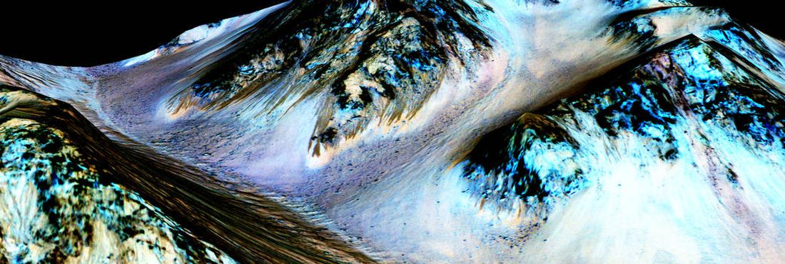 Água em Marte - provas anunciadas pela Nasa