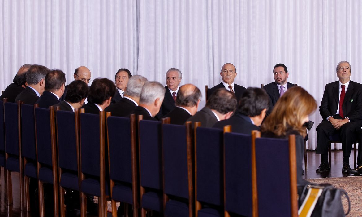 Brasília - Presidente Michel Temer se reúne com governadores durante jantar no Palácio da Alvorada (Beto Barata/PR)