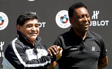 .Maradona e Pelé
