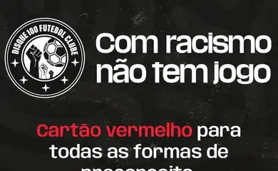 Campanha contra racismo no futebol
