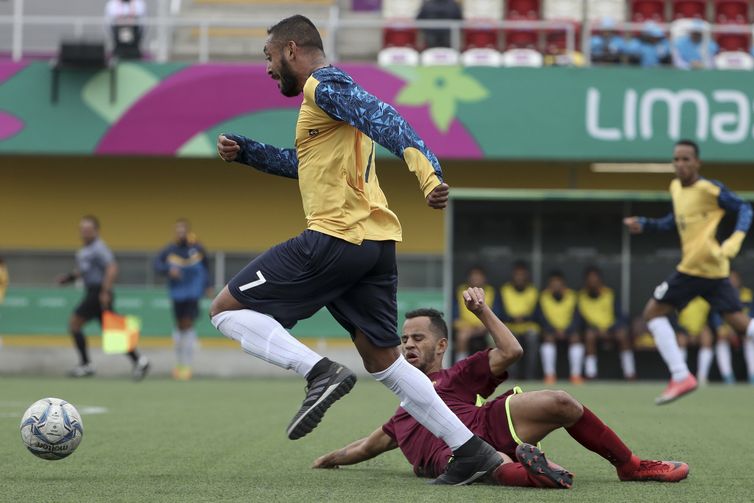 29/08/2019 - Jogos Parapanamericanos Lima 2019 - Futebol de 7- Brasil x Venezuela - Ubirajara da Silva.
