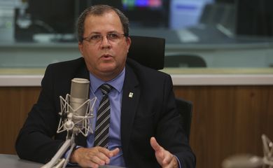Secretário Especial de Modernização do Estado, Eduardo Gomes, é entrevistado no programa A Voz do Brasil.