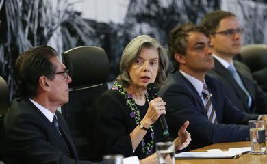 Brasília - A presidente do CNJ e do STF, ministra Cármem Lúcia, participa da cerimônia de abertura do Mês Nacional do Júri no Distrito Federal (Fabio Rodrigues Pozzebom/Agência Brasil)