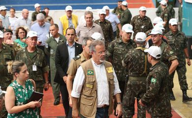 Tabatinga (AM) - Ministro da Defesa, Raul Jungmann, participa de simulações no AmazonLog 2017 (Antonio Cruz/Agência Brasil)