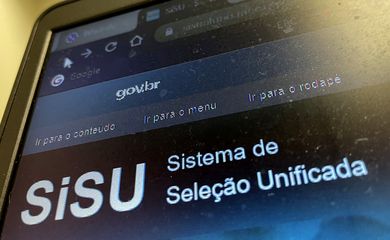 Brasília (DF), 16.02.2023 - Página do SISU 2023 na internet. Foto: Juca Varella/Agência Brasil