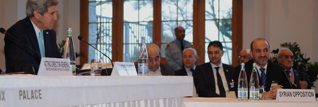 Governo e oposição discutem futuro político da Síria, em Genebra