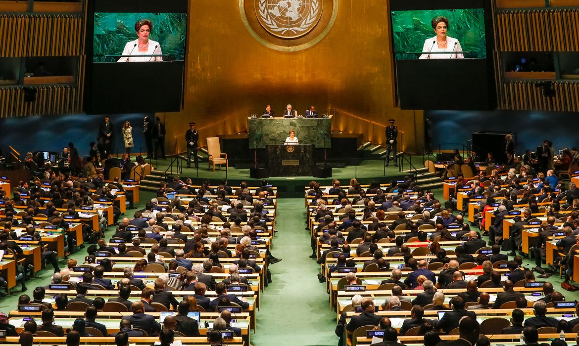 Nova Iorque - EUA, 28/09/2015. Presidenta Dilma Rousseff durante encontro com o Secretário-Geral das Nações Unidas, Ban Ki-Moon. Foto: Roberto Stuckert Filho/PR