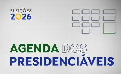 Brasília (DF), 18/08/2026 - Arte  Agenda dos Presidenciáveis.<br />
Arte EBC