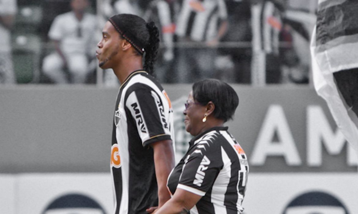 Ronaldinho e Dona Miguelina