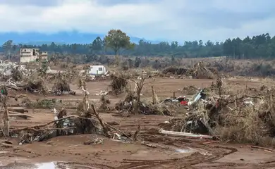 Lajeado (RS), 19/05/2024 – CHUVAS RS- Destruição -  O rio Taquari subiu 24 metros nos últimos dias causando destruição na Cidades de Lajeado. Foto: Rafa Neddermeyer/Agência Brasil