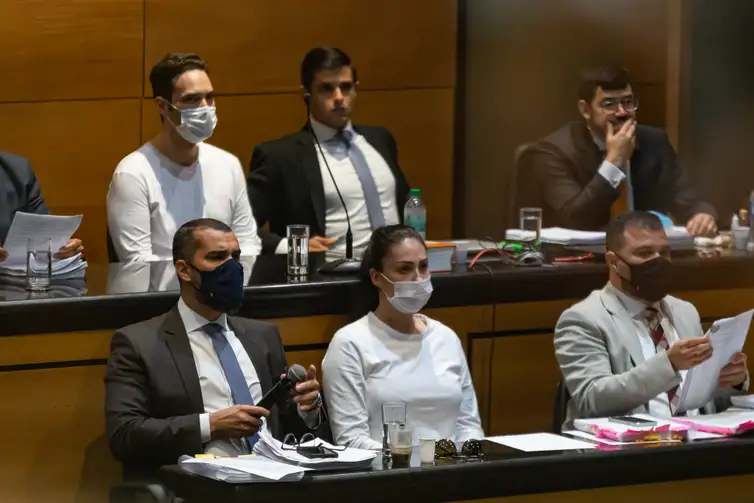 Julgamento do caso Henry Borel, mostrando a comoção pública