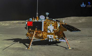 Beijing, 5 set (Xinhua) 2023 - A China publicou dois novos lotes de dados nesta segunda-feira, obtidos por sua sonda em Marte e por outra na Lua.
Foto: Administração Espacial Nacional da China/Handout via Xinhua
