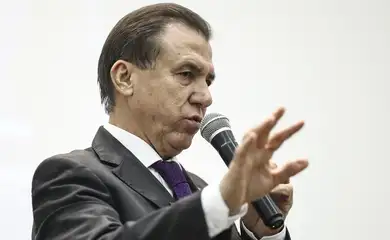 Brasília (DF), 12/08/2025 - O ministro do Trabalho, Luiz Marinho, durante o lançamento da campanha de comunicação “Espelhos: sobre a inserção de jovens no mercado de trabalho”. A campanha tem como objetivo desconstruir estereótipos sobre juventude e trabalho. Foto: Marcelo Camargo/Agência Brasil