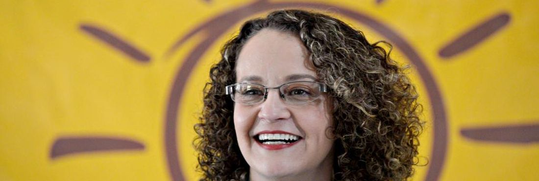 Luciana Genro, candidata à presidência pelo Psol