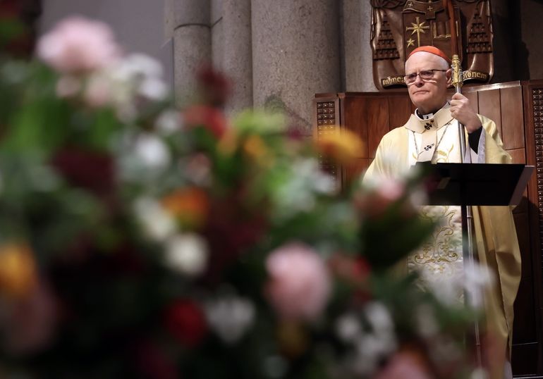 São Paulo (SP) 17/04/2025 - Na semana de Páscoa, Missa da Eucaristia e Lava-pés na Catedral Metropolitana - Catedral da Sé, com o  Cardeal Dom Odilo Scherer. Foto: Paulo Pinto/Agencia Brasil