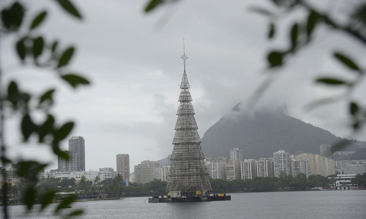  A Árvore do Rio, na Lagoa Rodrigo de Freitas será inaugurada hoje (14).